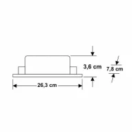 CATA CT-2595 25A (300W) 220V Dış Mekan Led Trafo IP64 - 2