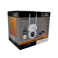 CATA CT-4051 336 Derece Dönebilen Gece Görüşlü Akıllı Dış Mekan Kamera - 5
