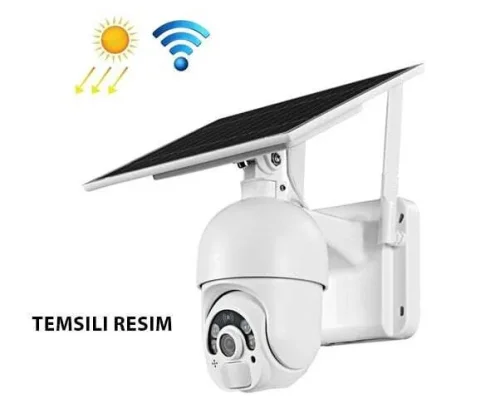 CATA CT-4052 350 Derece Dönebilen Solar Dış Mekan Kamera - 4