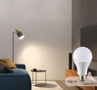 CATA CT-4259 12W 6400K Beyaz Işık Sensörlü Led Ampul E27 Duylu 1200 Lümen - 2