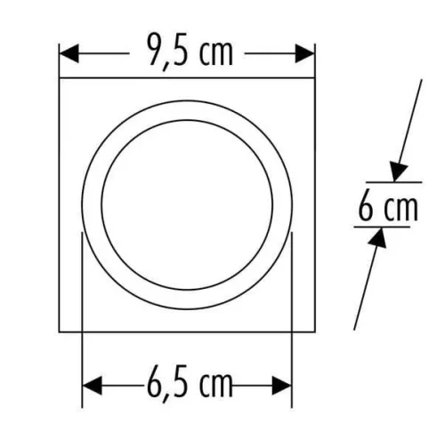 CATA CT-4688 6400K Beyaz Işık Yüksek Tavan Armatürü 8500 Lümen IP20 - 2