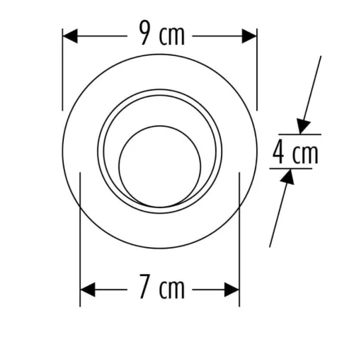 Cata CT-5200 7W 3200K Led Spot - 2