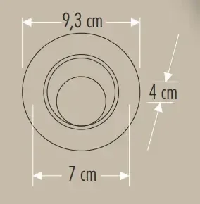 Cata CT-5204 7W 3200K Akik SMD LED Spot Armatür - 3