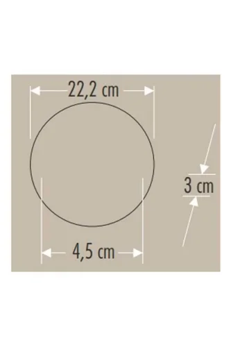 Cata CT-5664 40W 3200K Xplus Sıva Üstü Led Panel - 2