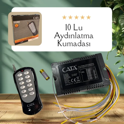 CATA CT-9152 10x500W Aydınlatma Kumanda - 2