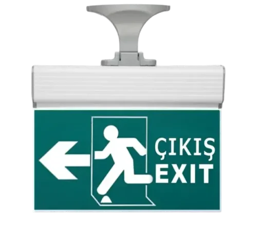 Cata CT-9163 3W Ledli 3 Saat Akülü Exıt Çıkış Armatürü - 1