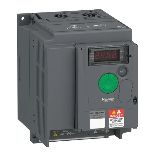 Schneider Electric ATV310HU22N4E Değişken Hızlı Sürücü Atv310 2,2 kW 3 Hp 380...460 V 3 Fazlı Filtresiz - 1