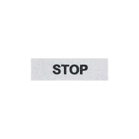 Emas BET08STOP (STOP) Baskılı Etiket - 1