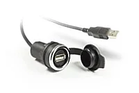 Emas BUSB2005 Plastik 0,5 mt Kablolu 22 mm USB - 1