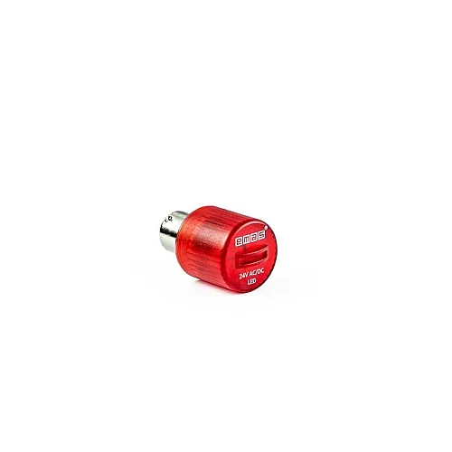 Emas IKMF024K 24V AC/DC Kırmızı Flaşörlü LED Kolon Lambası - 1