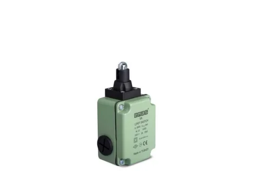 Emas L1K13MUM331 Metal Gövde 13 mm Metal Makaralı Pim Ani Hareketli 1NO+1NC Sınır Şalter - 2
