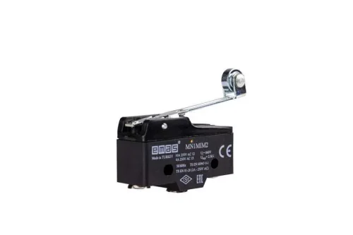 Emas MN1MIM2 Metal Uzun Kollu Makaralı 1CO MN1 Serisi Plastik Mini Switch - 1