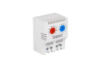 Emas PTM122 1NO+1NC Çiftli Kırmızı-Mavi PTM Serisi Termostat - 1