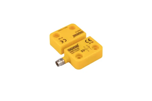 Emas SMS10LSZ-S15 Plastik Sol Çıkış 1NC+1NO 5mm M8*4 Konnektör 22mm Dikdörtgen Manyetik Kapı Switch - 1