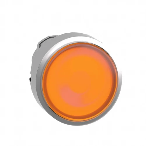 Schneider Electric ZB4BH053 Entegre Led İçin Turuncu Sıva Altı Işıklı Basmalı Düğme Başlığı Ø22 İtme-İtme - 1