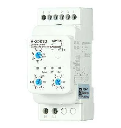Entes M1457 AKC-01D Akım Koruma Rölesi - 1