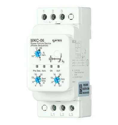 Entes M1726 MKC-06P Motor(Faz) Koruma Röleleri - 1