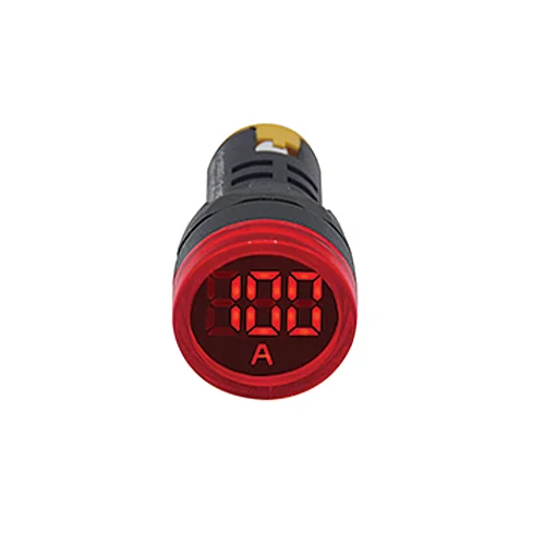 Gwest 6511 22Mm Kırmızı 100A Ampermetre - 1