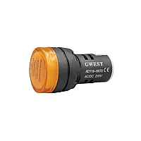 Gwest 6608 22Mm Sarı 110V. Sinyal Lambası - 1