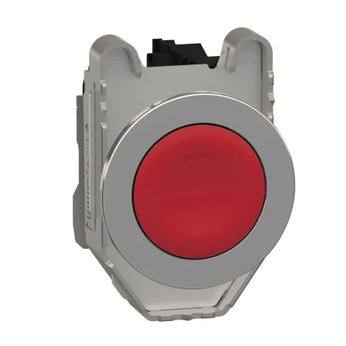 Schneider Electric XB4FA42 Harmony XB4 Gömülü Metal Seri Ø300 Yay Geri Dönüşlü İşaretsiz 1 NA Beyaz - 1