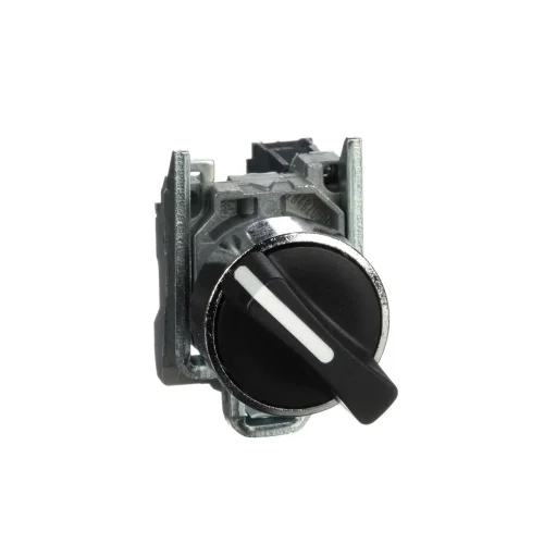 Schneider Electric XB4BD21 Harmony XB4 Mandal Buton Ø22 2 Konumlu Sabit 1 NA Siyah - 1