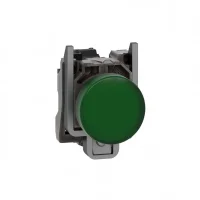 Schneider Electric XB4BVB3 Harmony XB4 Sinyal Lambası Ø22 24V AC/DC Yeşil - 1