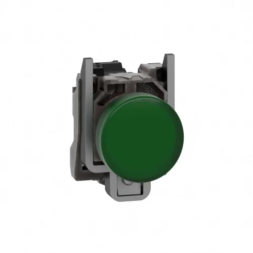 Schneider Electric XB4BVB3 Harmony XB4 Sinyal Lambası Ø22 24V AC/DC Yeşil - 1