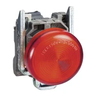 Schneider Electric XB4BV64 Harmony XB4 Sinyal Lambası Ø22 250V Kırmızı - 1