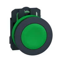 Schneider Electric XB5FA31 Harmony XB5 Gömülü Plastik Seri Ø30 Yaylı Geri Dönüşlü İşaretsiz 1 NA Yeşil - 1