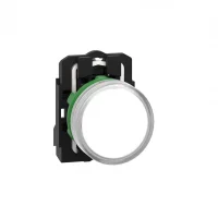 Schneider Electric XB5AVM1 Harmony XB5 Sinyal Lambası Ø22 230V AC Beyaz - 1