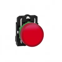 Schneider Electric XB5AVB4 Harmony XB5 Sinyal Lambası Ø22 24V AC/DC Kırmızı - 1