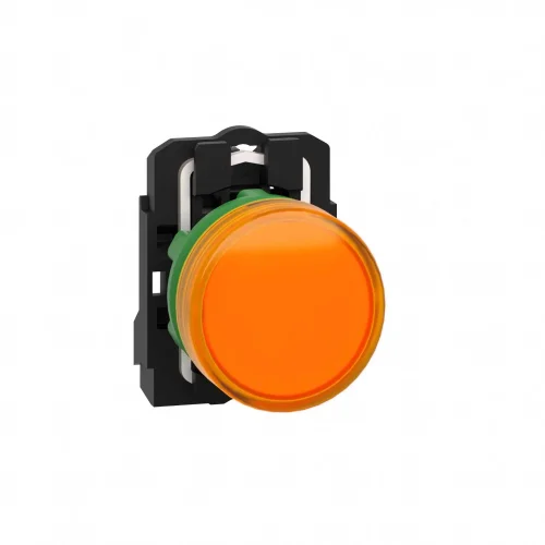 Schneider Electric XB5AVB5 Harmony XB5 Sinyal Lambası Ø22 24V AC/DC Turuncu - 1