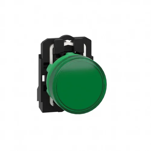 Schneider Electric XB5AVB3 Harmony XB5 Sinyal Lambası Ø22 24V AC/DC Yeşil - 1