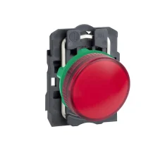 Schneider Electric XB5AV64 Harmony XB5 Sinyal Lambası Ø22 250V Kırmızı - 1