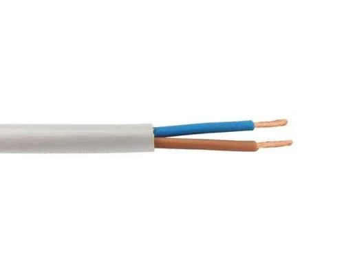 Hes H05VV-F 2X1,5 mm² Beyaz Renk TTR Kablo - 1
