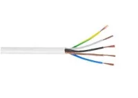 Hes H07VV-F 5x1,5 mm² Beyaz Renk TTR Kablo - 1