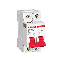 Himel HDB3WHN2C2 2 Kutuplu C Tipi 2A 6 kA Otomatik Sigorta - 1