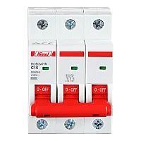 Himel HDB3WHN3C25 3 Kutuplu C Tipi 25A 6 kA Otomatik Sigorta - 1