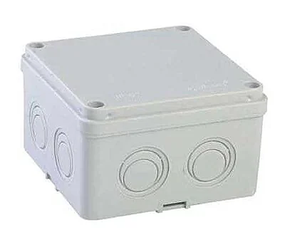 Işıldar 55 400 111 130 2211 110x180x70 Mm 10 Çıkışlı Gri Termoplastik Buat - 1