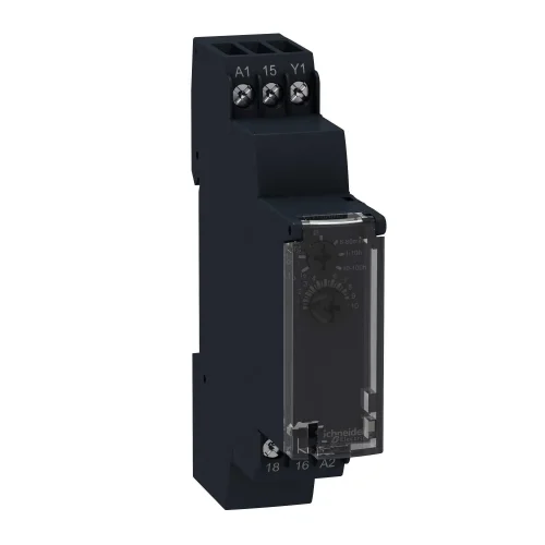Schneider Electric RE17LCBM Kapatma Gecikmeli Rölesi Kontrol 1 s..100 sa 24..240 V Dijital Çıkış - 1