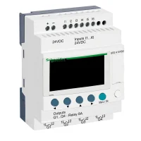Schneider Electric SR2A101BD Kompakt Akıllı Röle Zelio Logic - 10 G Ç - 24 V Dc - Saat Yok - Ekran - 1