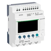 Schneider Electric SR2B121BD Kompakt Akıllı Röle Zelio Logic - 12 G Ç - 24 V Dc - Saat - Ekran - 1