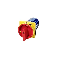 Kraus Naimer CA10-T203/01EG 3X20A 0-1 Kırmızı Emniyet Şalteri - 1