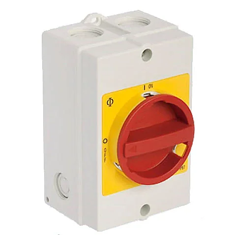 Kraus Naimer KG250T203/36STM 250A 3 Kutuplu Ip65 Kutulu Emniyet Şalteri - 1