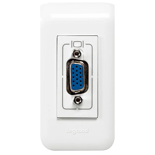 Legrand 078777 Sistem Armada HD15 Önceden Sonlandırılmış Priz 1 Modül Beyaz - 1