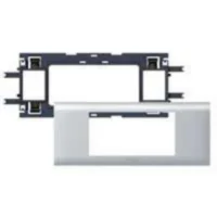 Legrand 11204 65mm Kapakta 4Modül Dlp Alüminyum Gulot İçin Klipslenebilir Kaide - 1