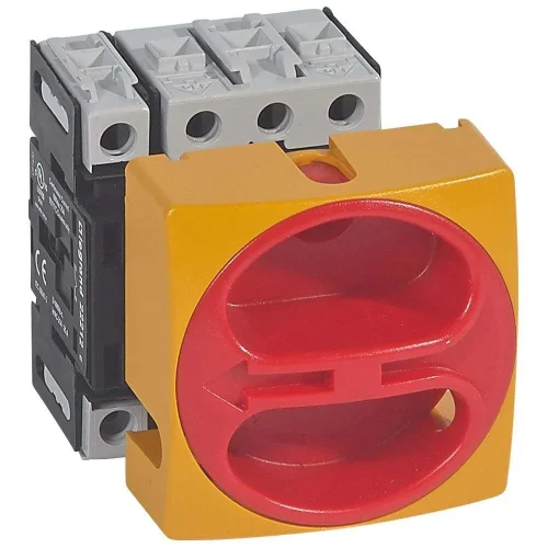 Legrand 22112 Reverso Pano Kapağına Montaj Emniyet Şalteri 4P (Nötr Solda) 25A - 1
