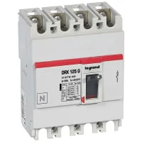 Legrand 27222 DRX125 Sabit 4P 63A 20kA Kompakt Şalter - 1