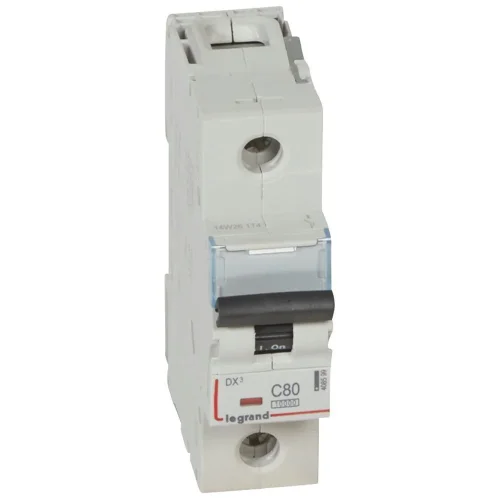 Legrand 408599 DX3 1P C 80A 10kA Otomatik Sigorta - 1
