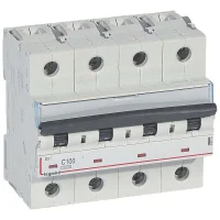 Legrand 408704 4 Kutup C Tipi 100A 10kA Otomatik Sigorta - 1